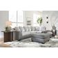 Ashley Clairette Court 2-Piece Right Facing Sectional with Chaise in Alloy, , large