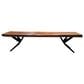 Home Trends & Design Austin Loft/Essex 8-Piece Dining Set in Brown, , large