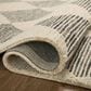 Chris Loves Julia x Loloi Francis 2" x 5" Beige and Charcoal Area Rug, , large