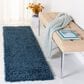 Safavieh August Shag AUG200M 2" x 5" Navy Area Rug, , large