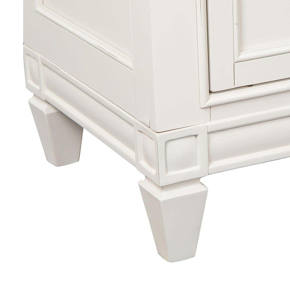 Nicolette Home Willowbrook Queen Storage Bed with Two Nightstands in Egg Shell White, , large