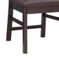 Linon Home Decor Jesper Side Chair in Dark Brown (Set of 2), , large