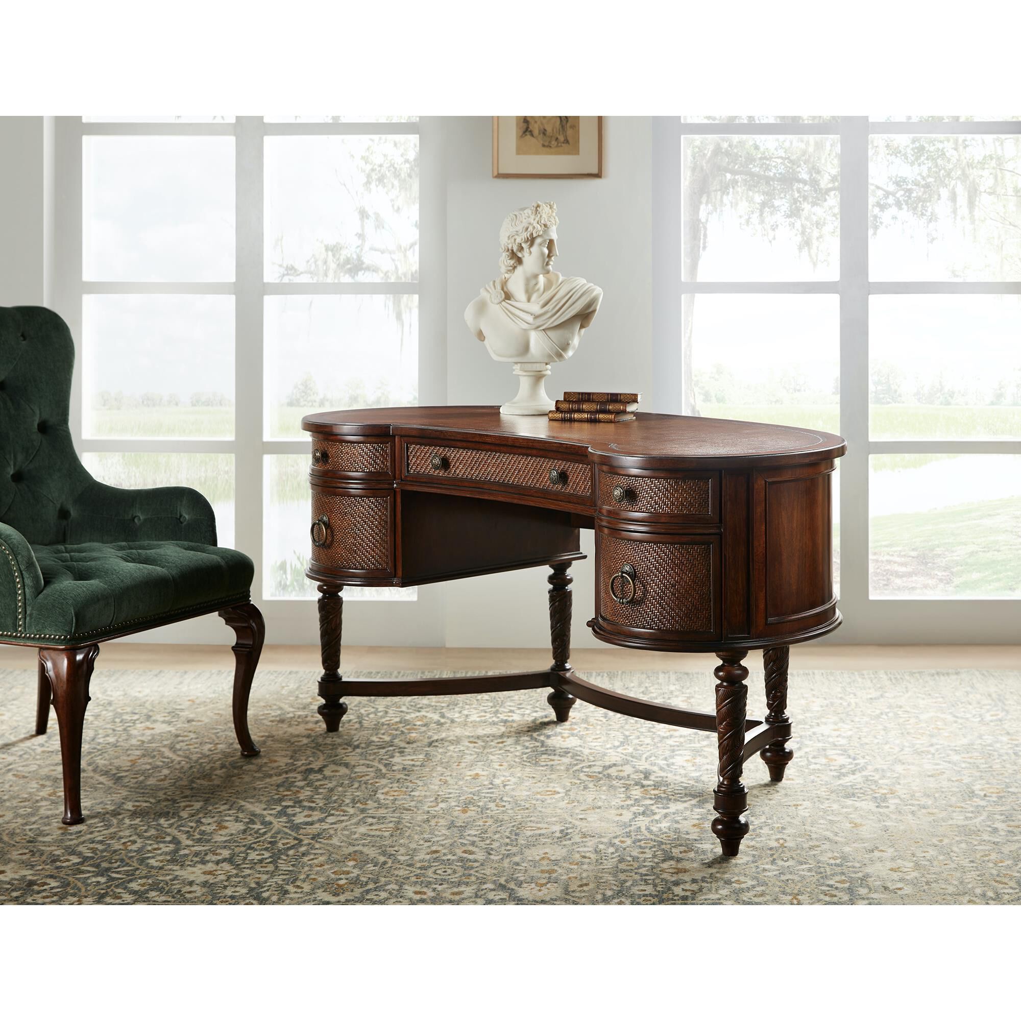 Chest of drawers with writing desk sale