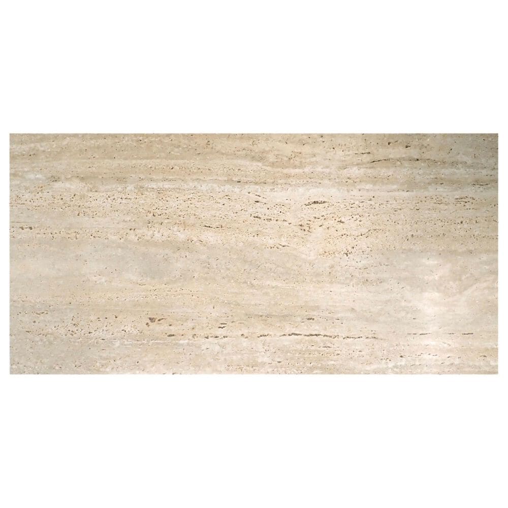 Emser Jargon Beige Strata 24" x 48" Glazed Porcelain Tile, , large