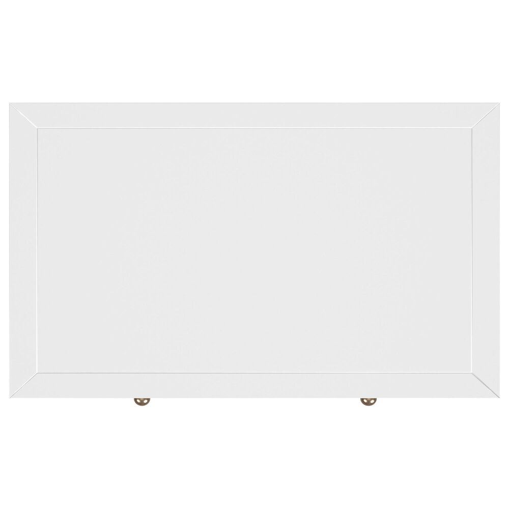 Butler Specialty Company Nora 1-Drawer 30" Nightstand in Smooth White, , large