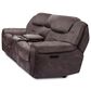 Oxford Furniture 2-Piece Power Reclining Living Room Set in Cowboy Dark Brown, , large