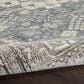 Nourison Quarry 6"7" x 9"6" Grey and Ivory Area Rug, , large