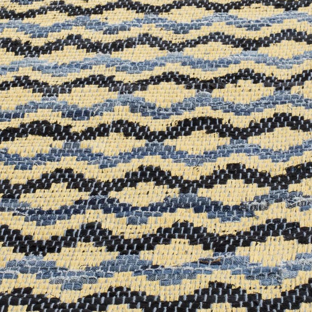 Safavieh Montauk 8&#39; x 10&#39; Gold, Blue and Black Area Rug, , large