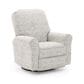 Best Chairs, Inc. Josey Swivel Glider Recliner in Parchment, , large