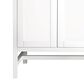 James Martin Vanities Addison 72" Double Bathroom Vanity in Glossy White with 3 cm Eternal Jasmine Pearl Quartz Top and Rectangular Sinks, , large