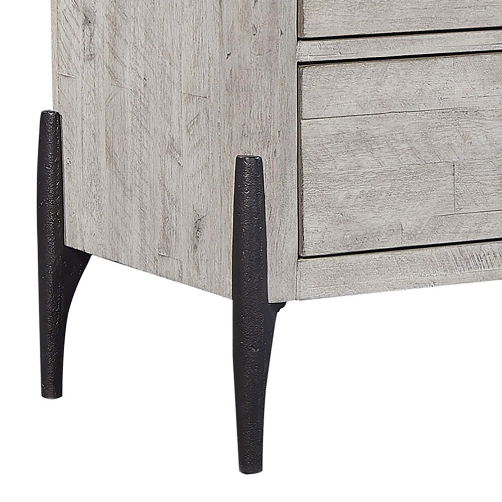Riva Ridge Zane 2-Drawer Nightstand in Parchment, , large