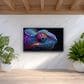 Furrion Aurora 55" Partial-Sun Premier 4K LED - Outdoor Smart TV with Fixed Tilt Mount in Black, , large