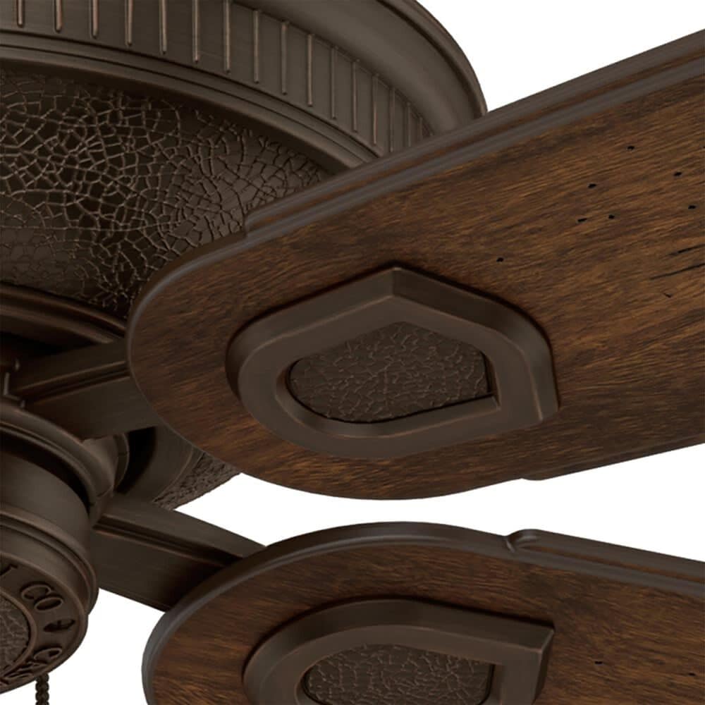 Hunter Heritage 60&quot; Outdoor Ceiling Fan in Brushed Cocoa, , large
