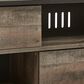 Signature Design by Ashley Trinell Large TV Stand in Brown, , large