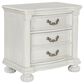 Ashley Montelaine 3-Drawer Nightstand in Antique White, , large