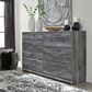 Ashley Baystorm 5-Piece King Bedroom Set in Gray, , large