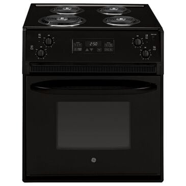 GE Appliances 27" Drop-In Electric Range in Black, , large