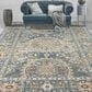 Amer Rugs Bohemian 8"9" x 11"9" Blue Area Performance Rug, , large