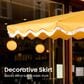 HOMLUX 10" Patio Umbrella in Yellow, , large