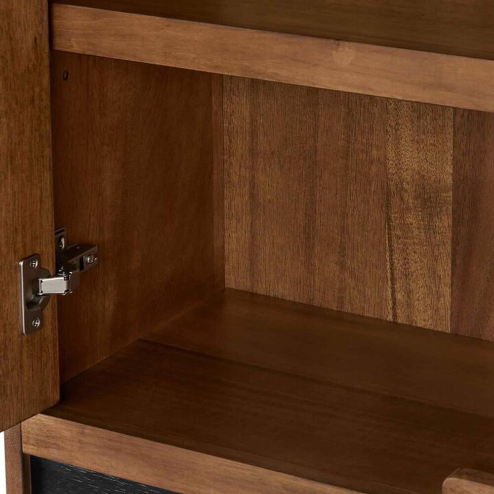 Wycliff Bay Avery 3-Shelf Bookcase in Chestnut Brown, , large