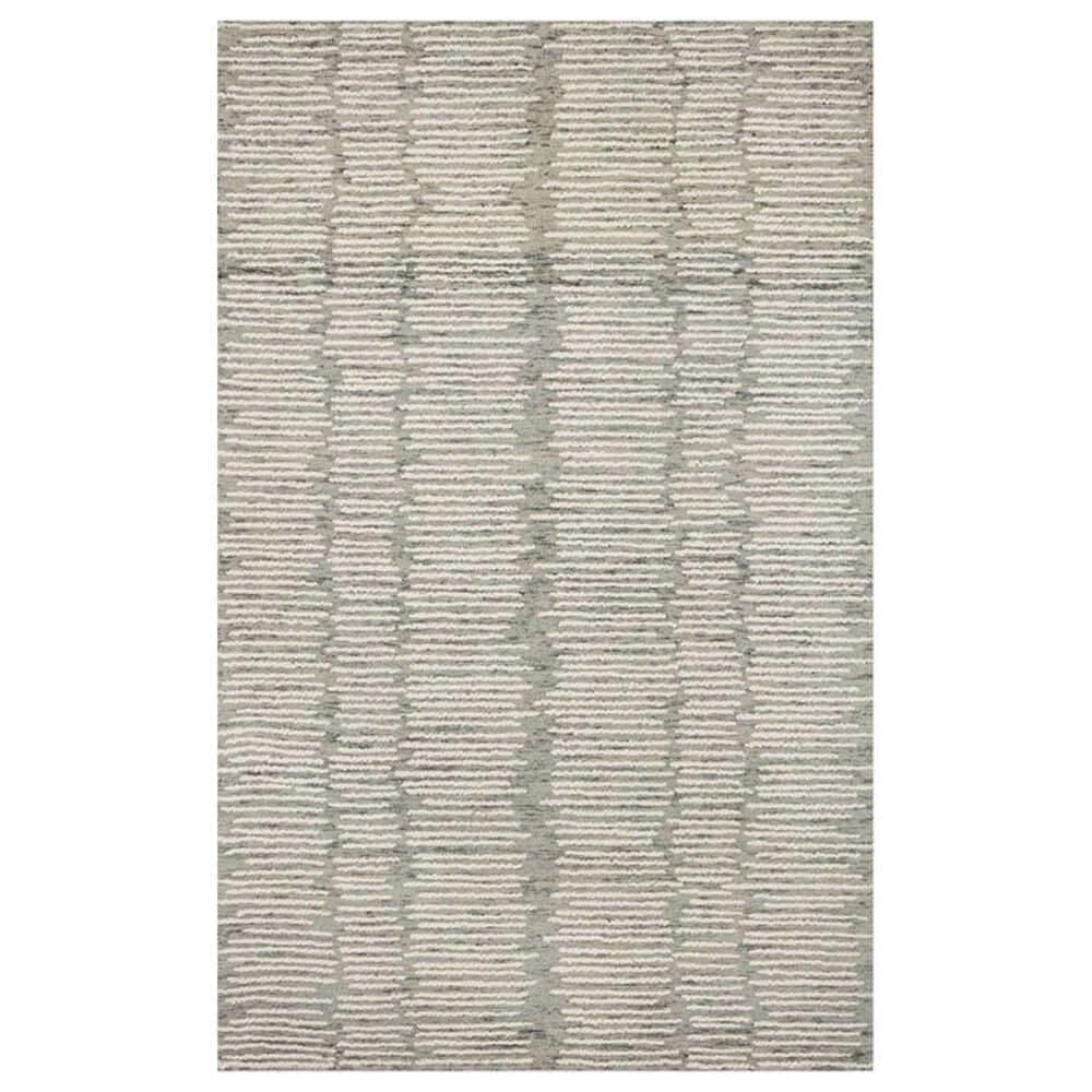 Loloi Tallulah 7"9" x 9"9" Stone and Ivory Area Rug, , large