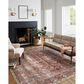 Chris Loves Julia x Loloi Jules 8"6" x 11"6" Merlot and Multicolor Area Rug, , large