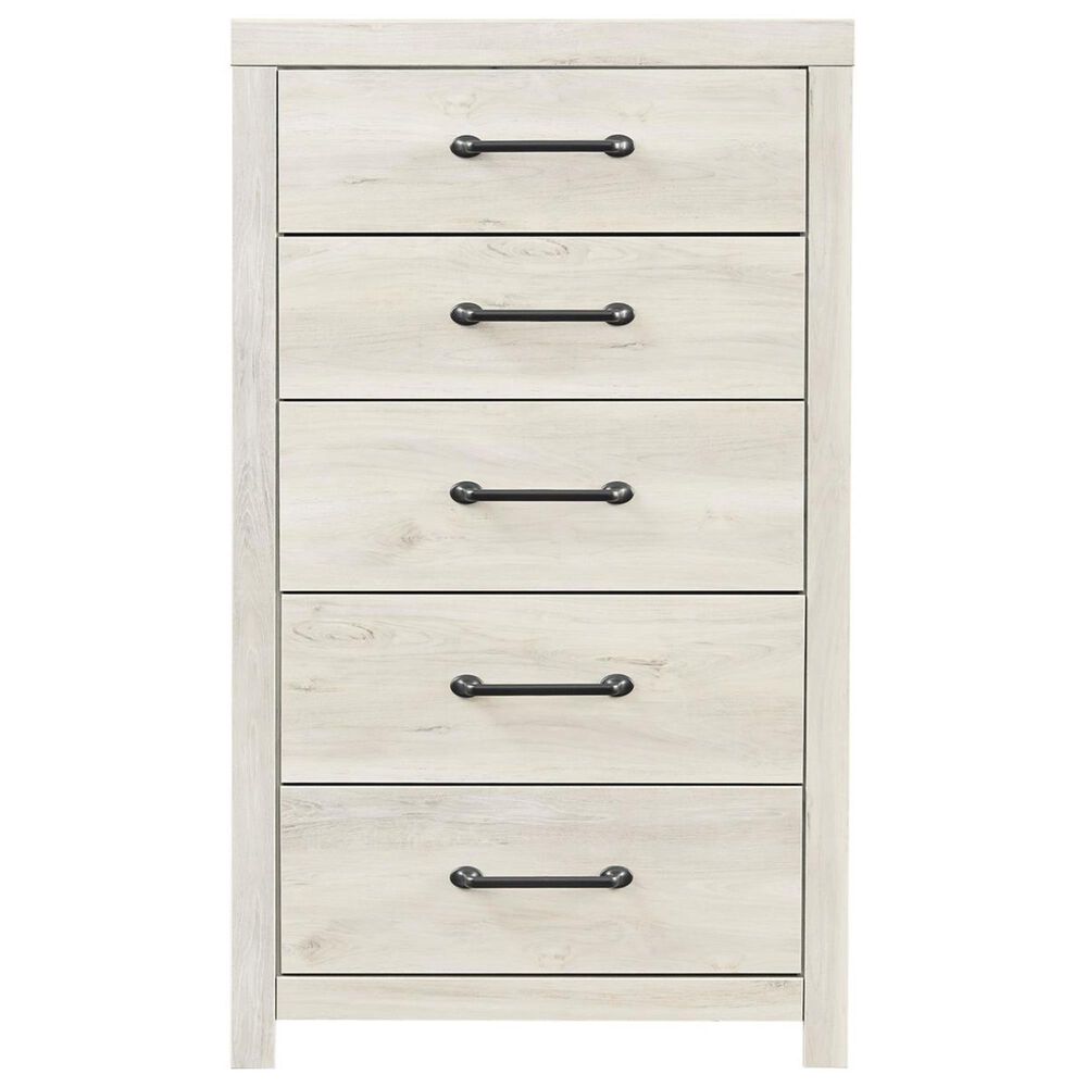 Ashley Cambeck 5 Piece Twin Single Storage Bed Set in Whitewash, , large