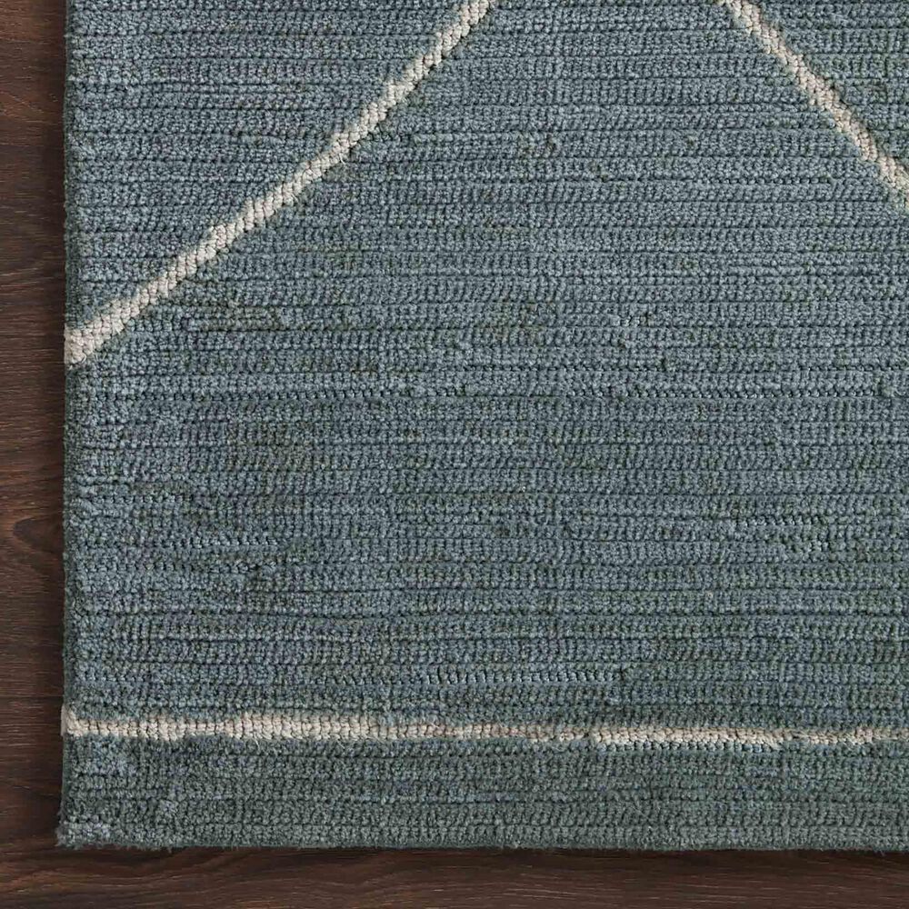 Magnolia Home Logan 9&#39;3&quot; x 13&#39; Slate and White Area Rug, , large