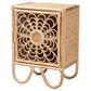 Baxton Studio Acelin 2-Shelf Nightstand in Natural Brown, , large
