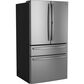 GE Profile 23.2 Cu. Ft. Smart Counter-Depth Fingerprint Resistant 4-Door French-Door Refrigerator with Door In Door in Stainless Steel, , large