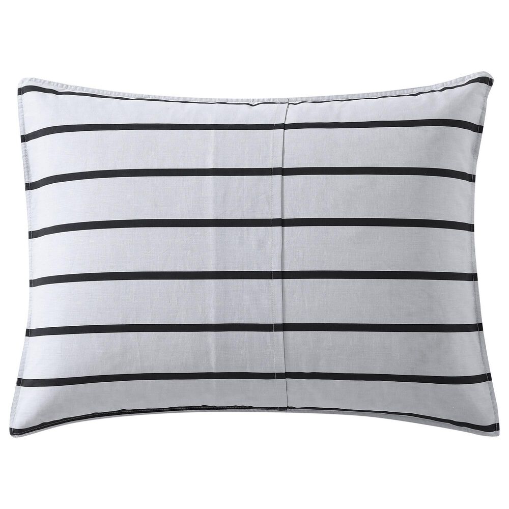 Revman Lawndale 3-Piece Queen Duvet Set in Black and Grey, , large