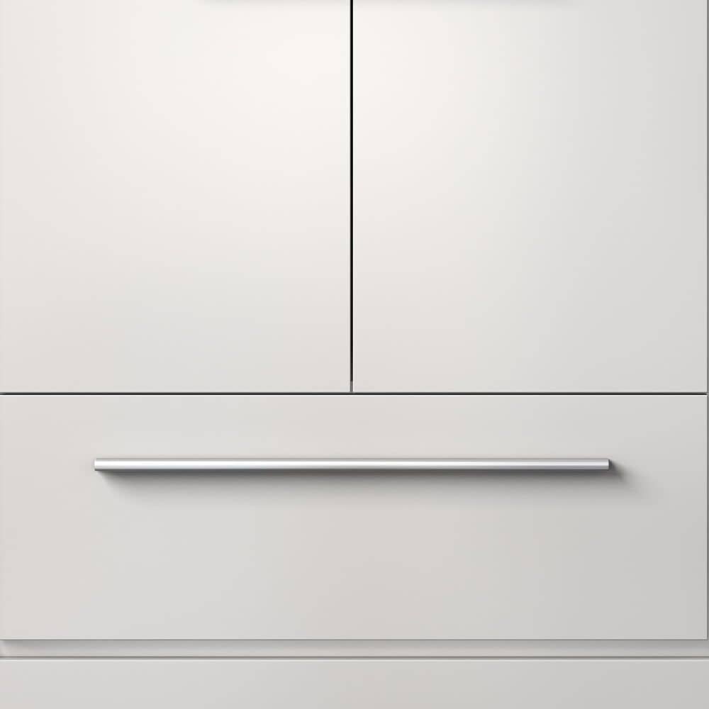 Lexora Home Lafarre 30&quot; Single Bathroom Vanity in White with 2 cm White Quartz Top and Rectangular Sink, , large