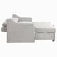 Lifestyle Solutions Haddington Convertible Loveseat in Linen, , large