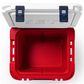 YETI Roadie 48 Hard Cooler in Rescue Red, Navy and White, , large