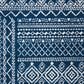 Safavieh Tulum Traditional 3" x 5" Navy and Ivory Area Rug, , large