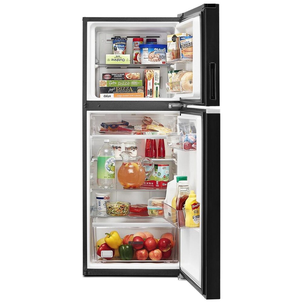 Whirlpool 24&quot; Top Freezer Refrigerator in Black, , large