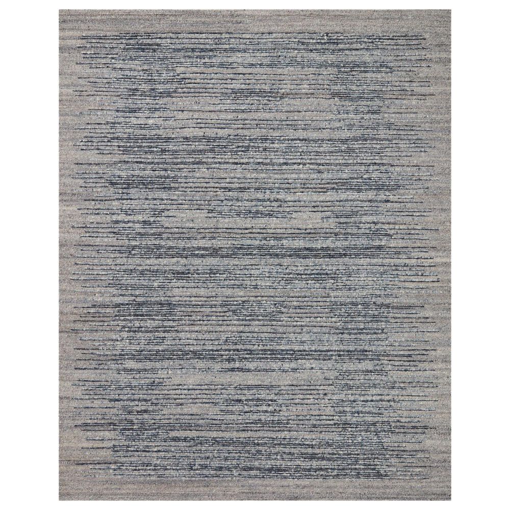 Loloi Raquel 7"9" x 9"9" Denim and Grey Area Rug, , large
