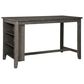 Signature Design by Ashley Caitbrook 5-Piece Counter Height Dining Table Set in Antiqued Gray Wash, , large