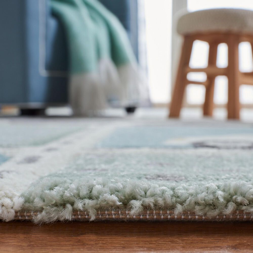 Safavieh Carousel 8&#39; x 10&#39; Grey and Light Blue Kids  Area Rug, , large