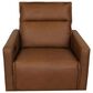 Aurora Furnishings Malta Power Zero Gravity Recliner with Vibration in Bourbon, , large