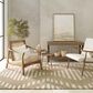 L&R Resources Geoblend Southwestern 5" x 7"9" Natural and Ivory Area Rug, , large