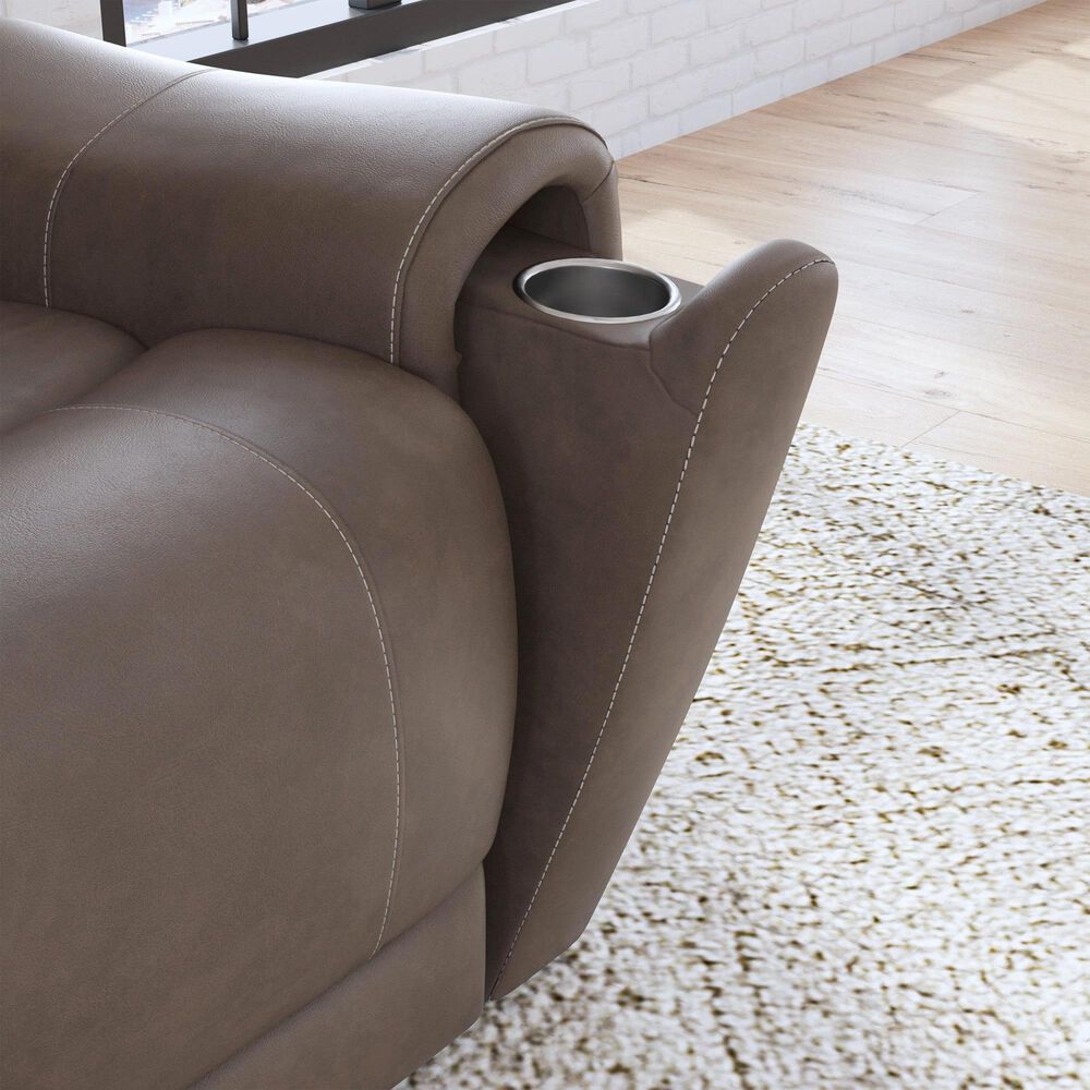 Oxford Furniture Carter 3-Piece Power Reclining Living Room Set in Cappuccino, , large