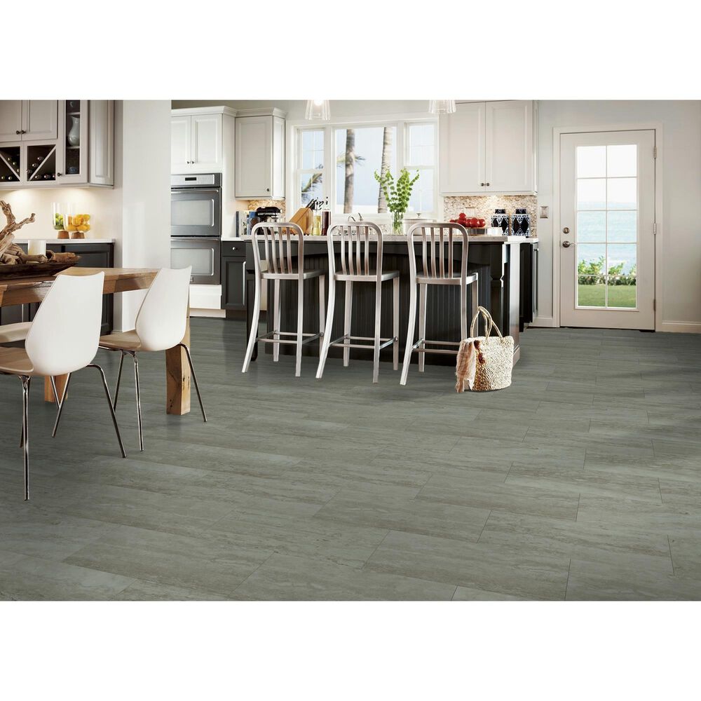 Bruce LifeSeal Reserve Travertine Homestead 12&quot; x 24&quot; Luxury Vinyl Tile, , large