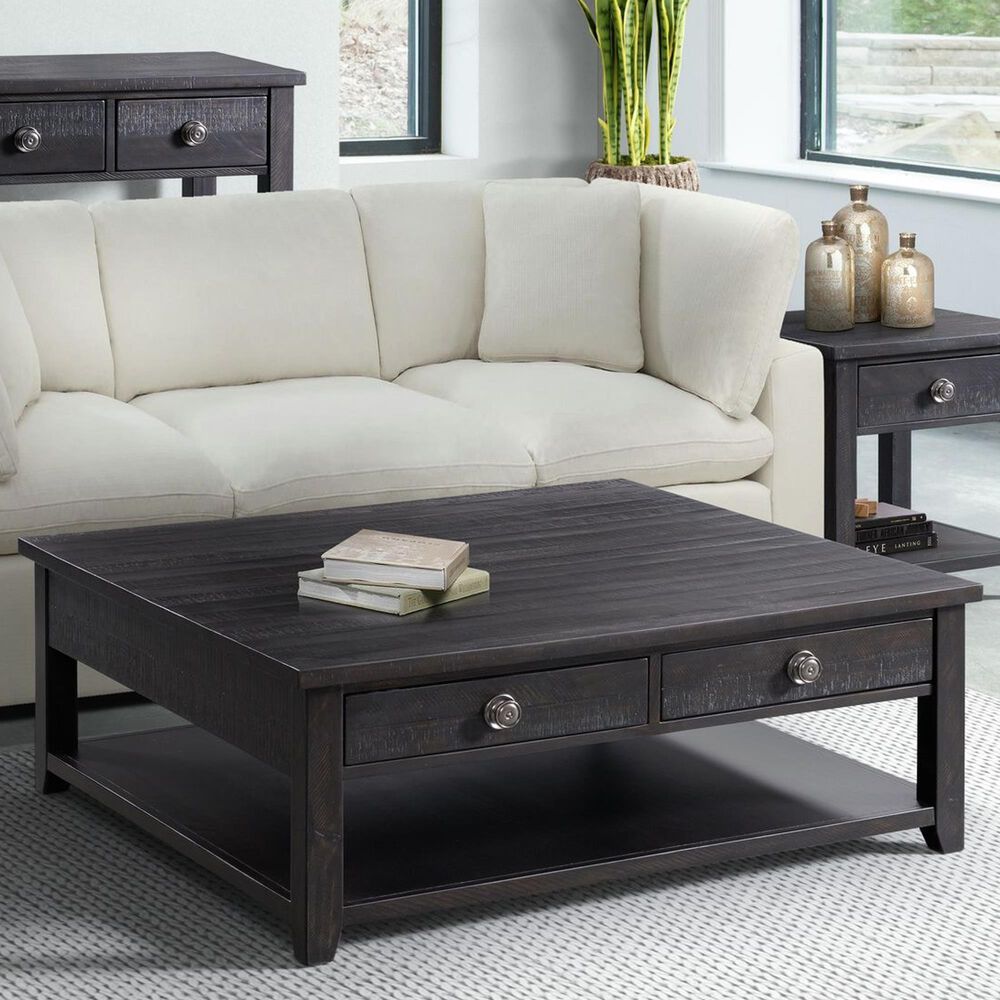 Mayberry Hill Kendyl 48&quot; Square Coffee Table in Tobacco, , large