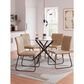 Ashley Pharwynn Round Dining Table in Dark Gunmetal - Table Only, , large