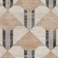 Momeni Edition EDI-1 2"2" x 7"7" Charcoal Runner, , large