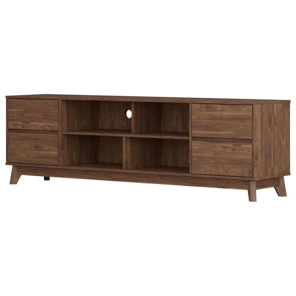 CorLiving Hollywood TV Stand in Brown, , large