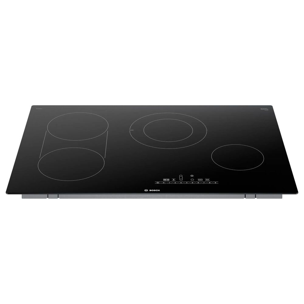 Bosch 800 Series 2-Piece Kitchen Package with Stainless Steel 6.2 Cu. Ft. 3D HotAir Combination Oven and Black 30&quot; Electric Cooktop, , large