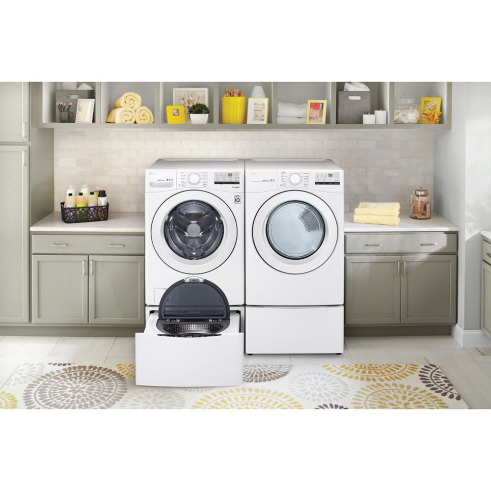LG 7.4 Cu. Ft. Ultra Large Capacity Gas Dryer in White, , large