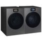 SAMSUNG Bespoke 5.3 Cu. Ft. Front Load Washer and 7.6 Cu. Ft. Front Load Gas Dryer in Dark Steel, , large